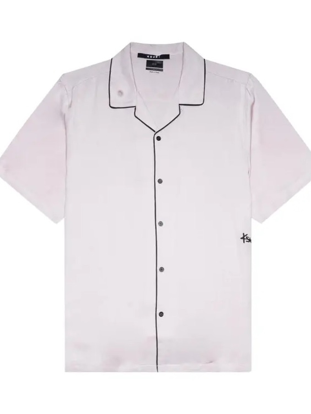 Ksubi 1999 Downtown Short-Sleeve Shirt 'Grey'